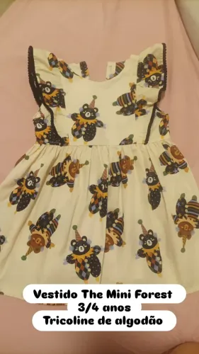 Vestido menina the mini forest