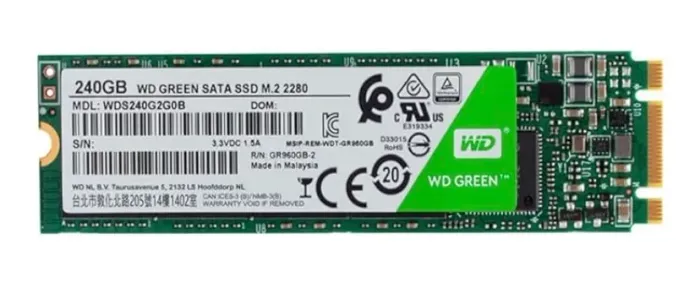 SSD M2 240gb WD Green (usado, aceito trocas)