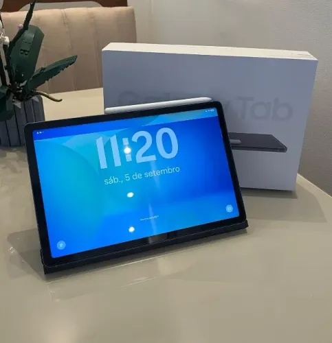Tablet Samsung Tab S10 FE WiFi 128GB, 8GB ram, Tela 10,9", 90Hz S Pen e Capa original