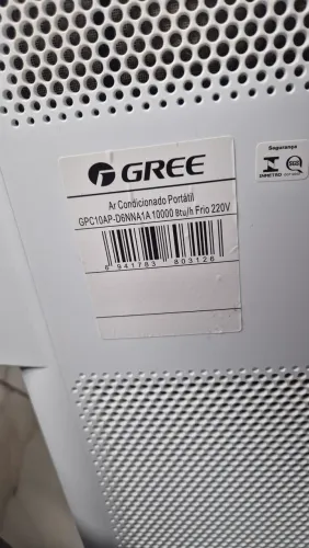 Ar Condicionado Portátil Gree 10.000 Btu funcionando tudo ok