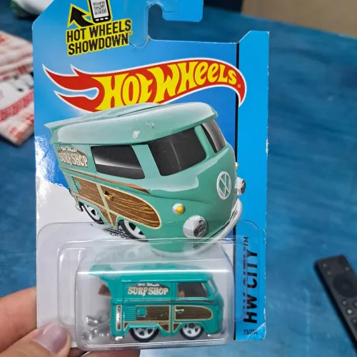 Hot Wheels Kombi kool cdk30 verde da série HW CITY