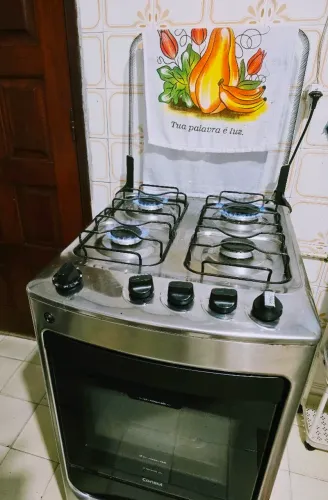 Fogão Consul Inox 4 bocas