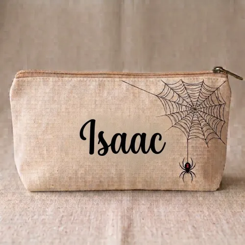 Estojo necessaire ecologico com seu nome 20x10