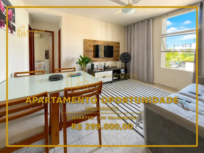 Valparaíso: Seu Novo Apartamento com 2 Quartos e Ótima Localização!