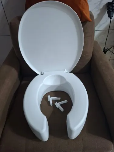 Assento sanitário elevado novo