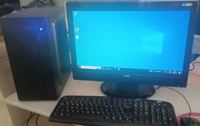 Computador Intel Core I5 16gb Ssd 240gb,  Monitor AOC 20", teclado e mouse