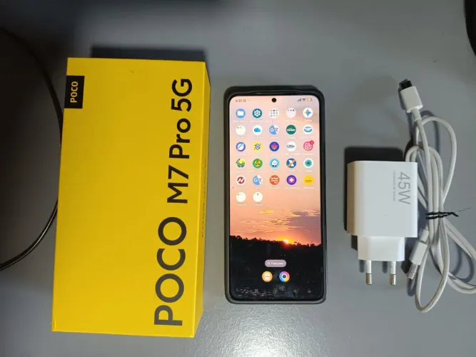 Smartphone Xiaomi Poço M7 Pro 256g 5G
