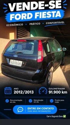 Ford Fiesta 1.0 8V Flex/class 1.0 8V Flex 5P 2013