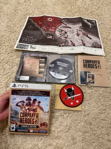 Company Of Heroes 3 Console Edition Ps5 Steelbook