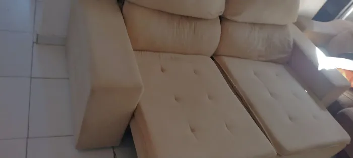 Sofá retrátil 3 lugares $550