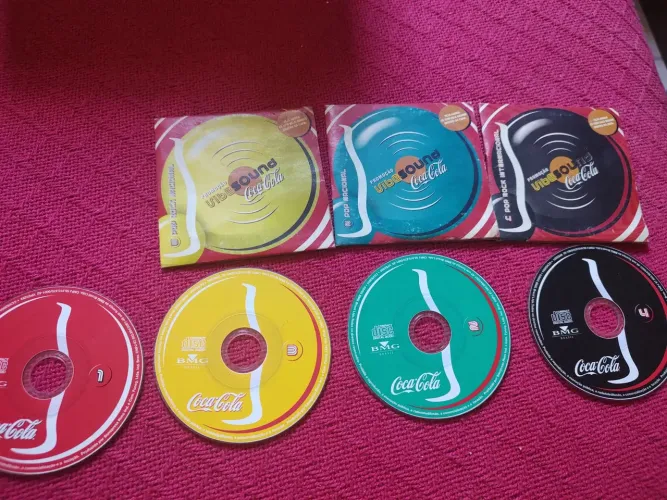 Discos Promocionais Coca Cola