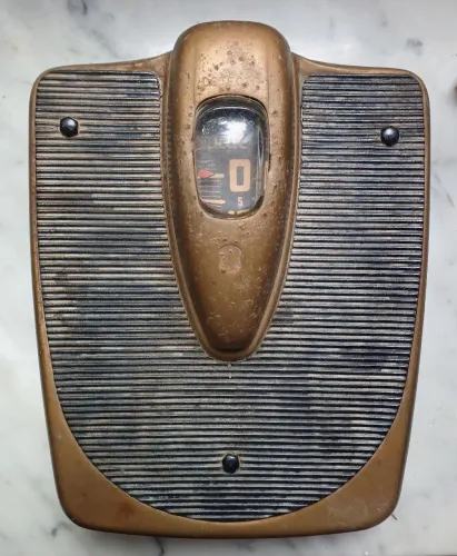 Antiga balança Detecto - Made in USA