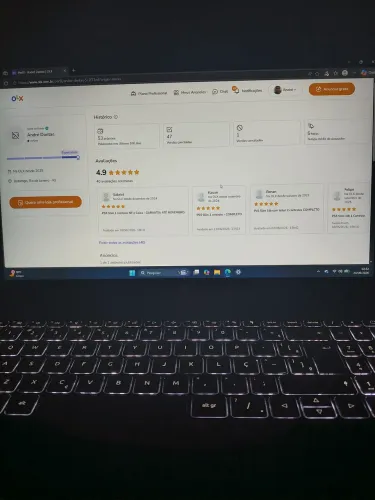 Notebook Acer Nitro V i5 RTX4050 16RAM 512SSD - NF E CASE