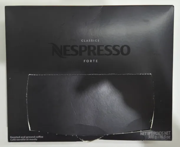 Cápsulas Nespresso Professional - Linha Classics Forte (Caixa Fechada)