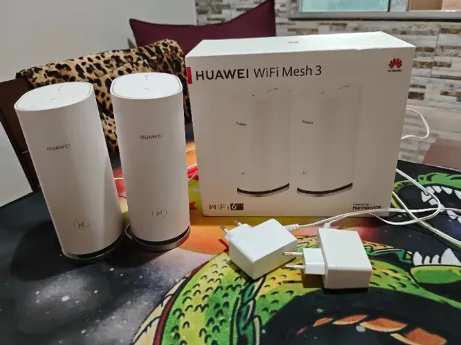 Roteador Huawei mesh 3 wifi 6 - usado por 3 meses - com agarantia e nota fiscal