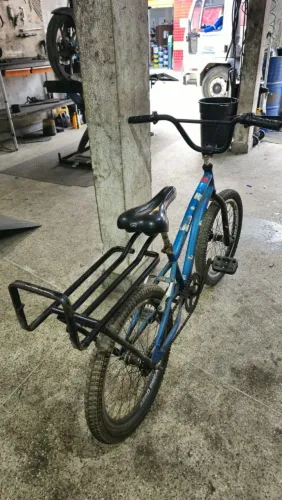 Bike aro 20 com garupa bicicleta 