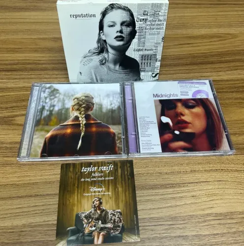 Combo taylor swift (reputation, evermore e midnights )