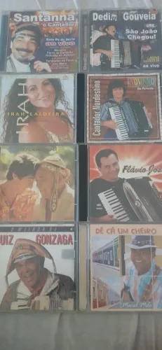 Kit 16 cd forró tradicional   por 150