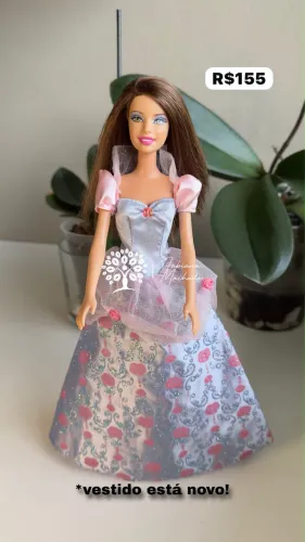 Boneca Barbie Princesa Morena