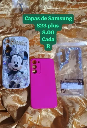 Capas de celular Samsung S23 plus