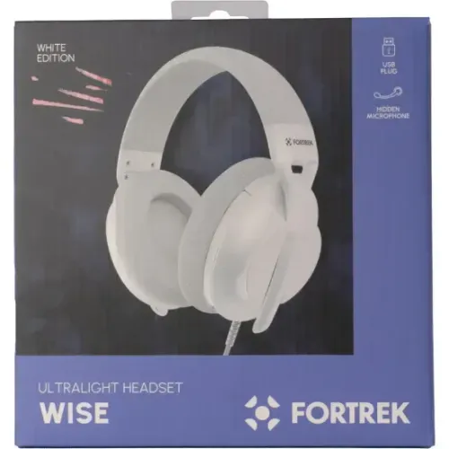 Headset Gamer Fortrek Wise 7.1 RGB Preto