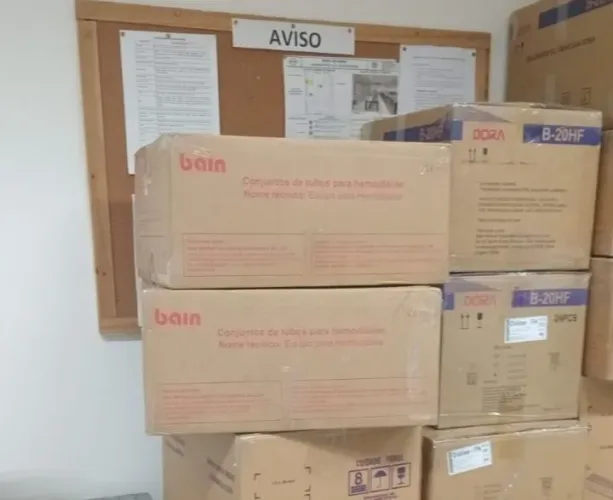 Caixas de papelão