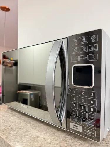 Micro-ondas Philco 25 Litros Espelhado - 127V - Excelente Estado
