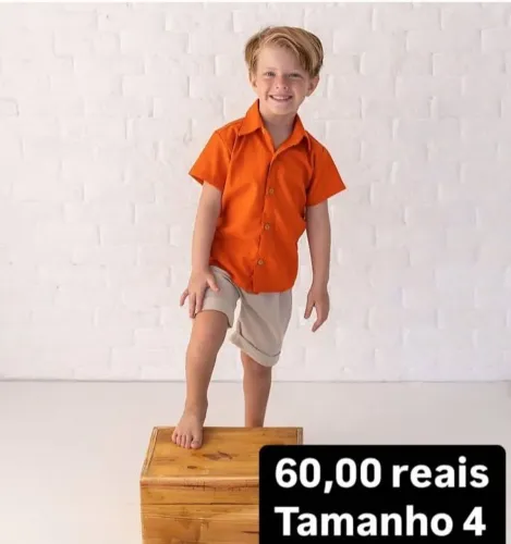 Roupa infantil menino