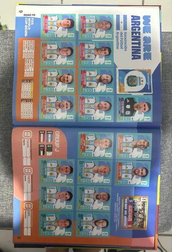 Álbum capa dura completo da copa 2026