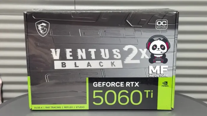 Placa de Vídeo RTX 5060 Ti 16GB MSI Ventus Black 2x - NOVA