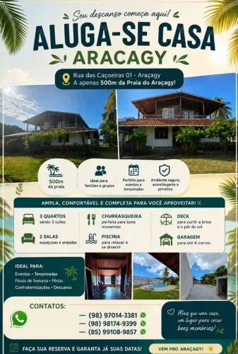 Casa Aracagy abençoada