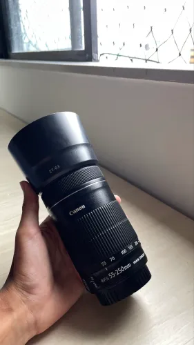 Lente 55-250 IS STM Canon