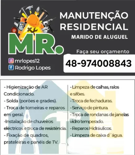 MR Manutenção Residencial (seu marido de aluguel)