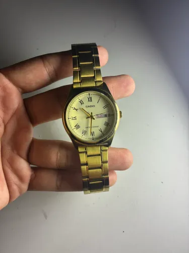 Relógio Casio Classico Dourado Mtp-v006g-9budf-br
