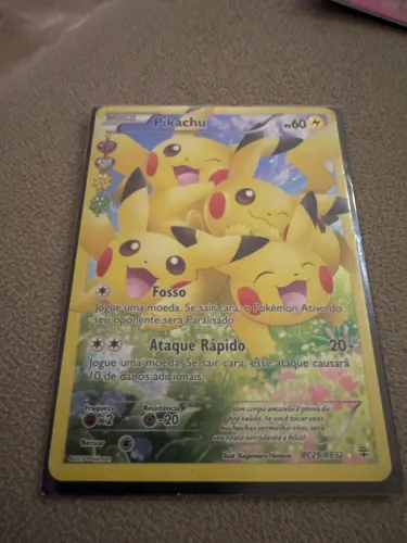 Carta Pokémon Pikachu Rc29/Rc32