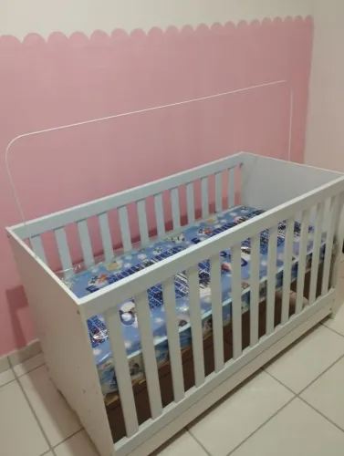 Berço 3 Em 1 Não acompanha colchão 