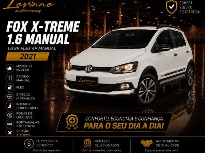 Volkswagen Fox Xtreme 1.6 Flex 8V 5P 2021