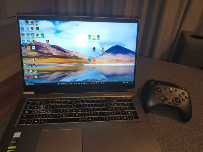 Notebook gamer Avell G1750 GTX 1660TI 6gb 1tb nvme i7 9750H 16gb ram ddr4 + controle t4NL