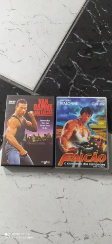2 dvds clássicos Stallone e Vandame
