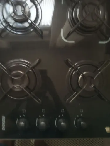 Cooktop Itatiaia 4 Bocas com a mangueira seminovo.