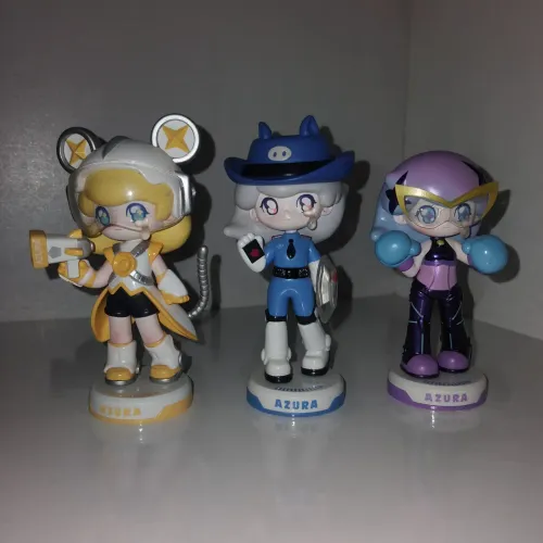 Kit 3 azuras pop mart (desc)