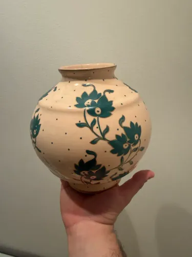 VASO DECORATIVO EM CERÂMICA