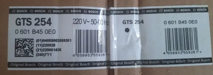 Serra de Bancada Bosch GTS 254