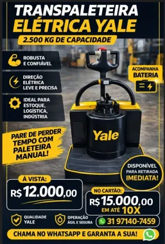 TRANSPALETEIRA YALE.