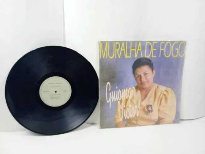 LP Vinil Guiomar Victor - Muralha de Fogo (1992) Raro