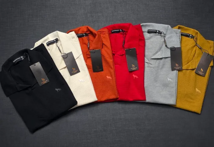 Camisa Polo Acostamento gola italiana