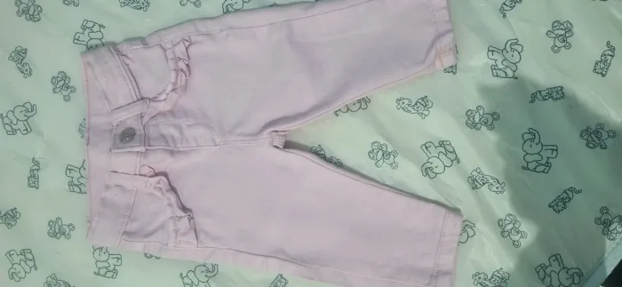Calça rosa bebê menina