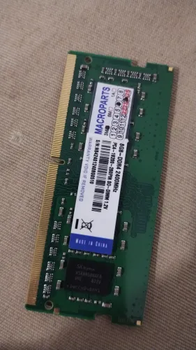 Memórias usadas DDR 4 e DDR 3 de 8gb