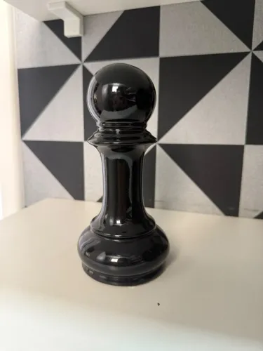 Peça de Xadrez Decoração Luxo