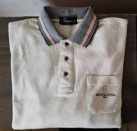 Camisa Polo G Maga Longa Gianni Valentino